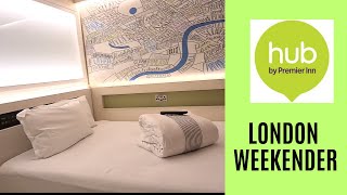 London Weekender  Premier Inn Kings Cross Hub Review [upl. by Eigna]