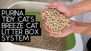 TIDY CATS BREEZE CAT LITTER BOX SYSTEM [upl. by Laura]