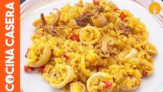 Arroz con calamares [upl. by Eelirrem]