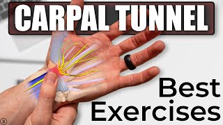 3 BEST Exercises for Carpal Tunnel Syndrome [upl. by Nimra]