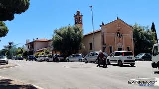 Lavori in via San Rocco traffico in tilt tra Vallecrosia e Camporosso Mare [upl. by Rosenkranz]