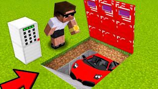 I Made a Hidden Base for Supercar in Minecraft [upl. by Henghold]