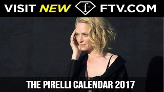 The Making of the Pirelli Calendar 2017  FashionTV [upl. by Aidnama999]