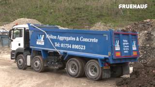 Welton Aggregates  Aluminium Plank Aggregate EightWheeler Testimonial  Fruehauf Rigids [upl. by Riess928]