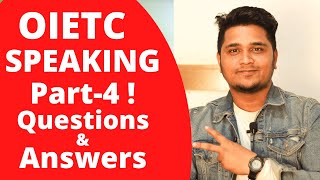 OIETC Speaking Part4 Questions amp Answers  English World [upl. by Bert]