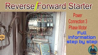 Reverse forward starter ko check krne ka sahi tarika  Engr Saif Electrical [upl. by Orling629]