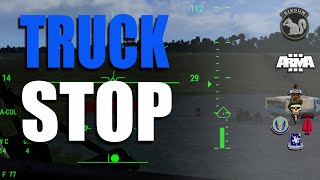 Truck Stop Arma 3 Aerial Vehicle Interdiction Training [upl. by Ater]