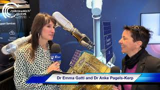 Space Symposium 2024  Interview with Dr Anke PagelsKerp [upl. by Ttcos]