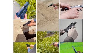 30 bore TT 30 bore Zegana shape 9mm Glock 19 Ak47 All guns pistol firing video viral pistol gun [upl. by Oglesby210]