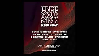 Free Your Mind Festival Kingsday Edition Warm Up MixTechno vs Hard Techno vs Dark Techno vs Rave [upl. by Ahsaela]