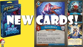 Awesome New Keyforge Cards Revealed Dark Tidings [upl. by Leachim]