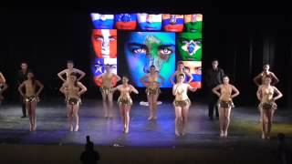 Coreografia LATINOAMERICA cancion quotLa gozaderaquot [upl. by Arracot]