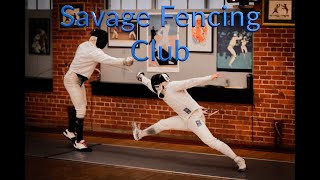 Fencing Tournament Highlights 2024 Savage Fencing Club Focus Speed Final [upl. by Giverin828]