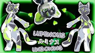 Kemono Fursuit Unboxing and First Suit Up  Luminous [upl. by Llenrahc728]