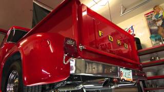 1956 Ford F100 Custom Streetrod Truck [upl. by Arakal]