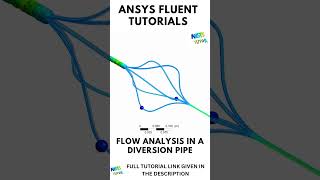 Ansys Fluent Tutorials Diversion Pipe Flow Heat Transfer  ANSYS Fluent Tutorials  TUTOR ansys [upl. by Charlotte]