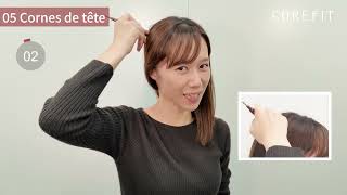 【FACE POINTER】Les dix points de pression [upl. by Acinomed325]