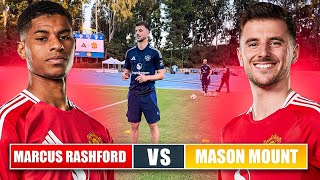 Rashford vs Mount Football Challenges [upl. by Theadora690]