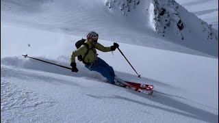 Unforgettable powder skiing day in Courchevel a mustwatch Adventure [upl. by Akemyt812]