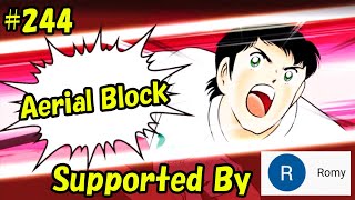 Captain Tsubasa Skill ‐ Aerial Block Mark Owairan 244 [upl. by Conner]