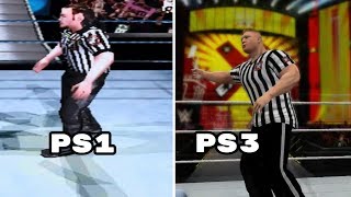 The Evolution Of The Special Guest Referee Match In WWE Games [upl. by Desdamonna]