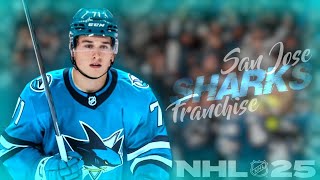 NHL 25  San Jose Sharks Franchise  Jakso 11  Kausi alkuun [upl. by Notslar295]