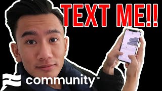 How I Got Approved For Communitycom Messaging App TEXT ME [upl. by Taam]