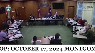 MONTGOMERY COUNTY BUDGET WORKSHOP OCTOBER 17 2024 [upl. by Egdirdle550]