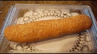 Whole Wheat Sub Hoagie  Hero  Rolls by Diane Lovetobake [upl. by Rey]