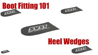 Boot Fitting 101 Heel Wedges [upl. by Etnecniv]