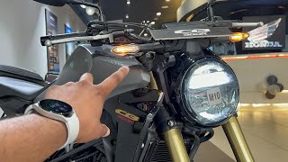 All New Honda CB300R 2023 50k Price Drop  New On Road Price  Detailed Review  Best 300cc Bike [upl. by Ranip]