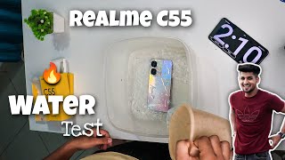 Realme C55 Water Test  Waterproof Hai Ya Nahin [upl. by Siloum]