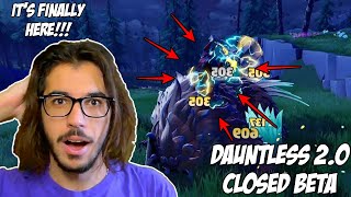 DAUNTLESS AWAKENING CLOSED BETA IS FINALLY HERE  First Look At Dauntless Awakening Closed Beta [upl. by Otiragram]