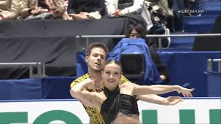 Victoria Sinitsina amp Nikita Katsalapov 2021 NHK Trophy RD BESP [upl. by Atnauqahs344]