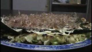 How to Make Okonomiyaki [upl. by Akinnej40]