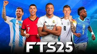 First Touch Soccer 2025 FTS 25 Mod Apk Gameplay and Installation [upl. by Hubble]