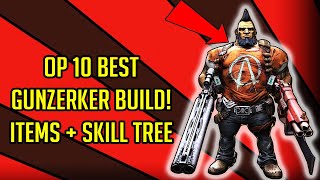 Borderlands 2  OP 10 BEST Gunzerker SOLO Raid Boss Build  EASILY KILL RAID BOSSES [upl. by Nosreg]