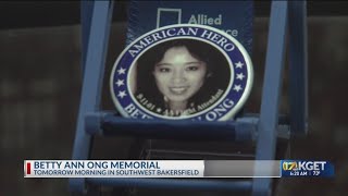 911 flight attendant Betty Ann Ong to be honored Wednesday in southwest Bakersfield [upl. by Gnep]