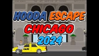 Hooda Escape Chicago 2024  Walkthrough  Hints  Cheats [upl. by Zullo]