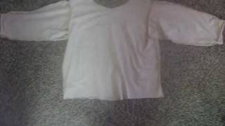 How To Make My Three Quarter Sleeve Shirt [upl. by Brunhilde]