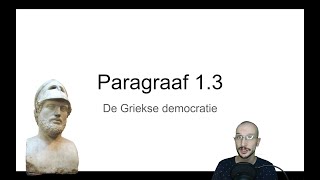 Havo 45 Paragraaf 13 quotDe Griekse democratiequot Tijdvak 2 KA 4 [upl. by Cheyney]