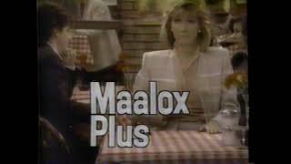 1987 Maalox Plus Antacid quotWhere are the gas painsquot TV Commercial [upl. by Noyes]