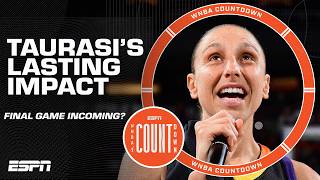 Appreciating Diana Taurasis lasting impact on the game 🏀  WNBA Countdown [upl. by Uon]