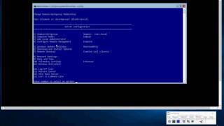 How To Use Windows Server 2016 SCONFIG [upl. by Euqinna796]