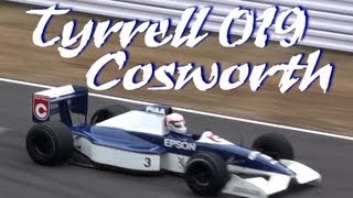 FHD 名車健在 Tyrrell 019 Cosworth EPSON Suzuka2013 中島悟 [upl. by Hsizan446]