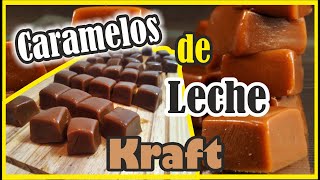 ✩ CARAMELO DE LECHE BLANDOS CON SOLO 3 INGREDIENTES  Fácil y Rápido de hacer [upl. by Birchard]