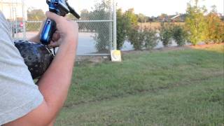 Angel A1 shooting on semi auto HD paintball [upl. by Riplex]