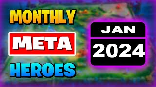 BEST HERO In Mobile Legends AFTER UPDATE JANURAY 2024 [upl. by Nelleus369]