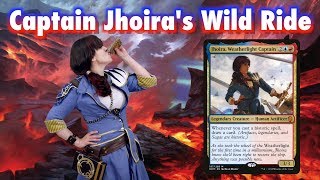 Captain Jhoiras Wild Ride  Magic The Gathering Commander  EDH [upl. by Fenwick797]