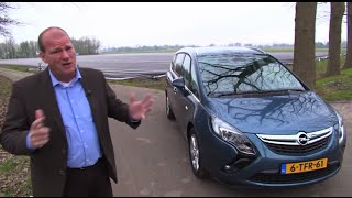 Rij impressie  road test  Opel Zafira Tourer 2014  2015 [upl. by Cadmarr]